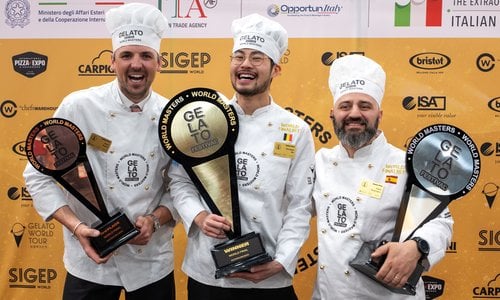 Gelato World Masters final: a pine, honey and porcini flavour takes the title